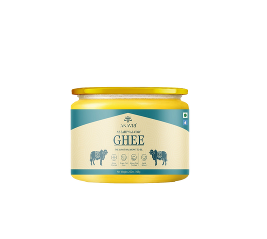 A2 Sahiwal Cow Ghee 250ml - Front