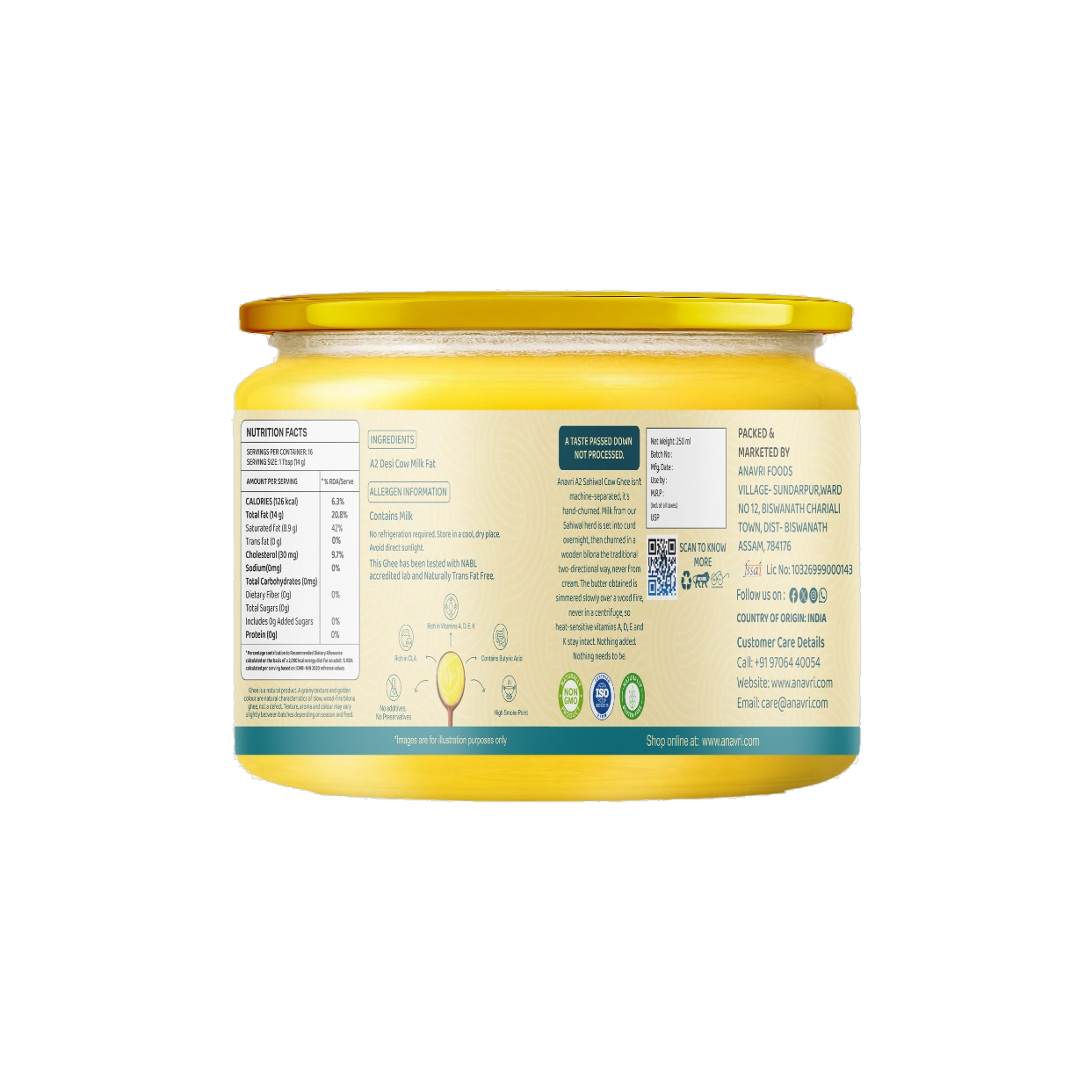 A2 Sahiwal Cow Ghee