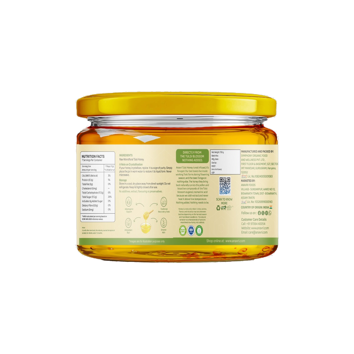 Monofloral Tulsi Honey