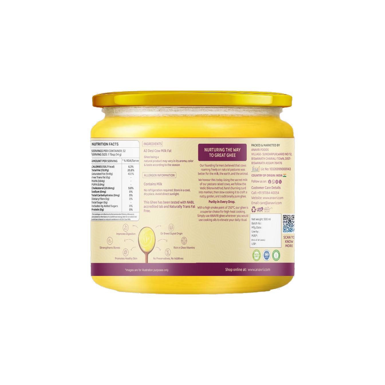 A2 Gir Cow Ghee