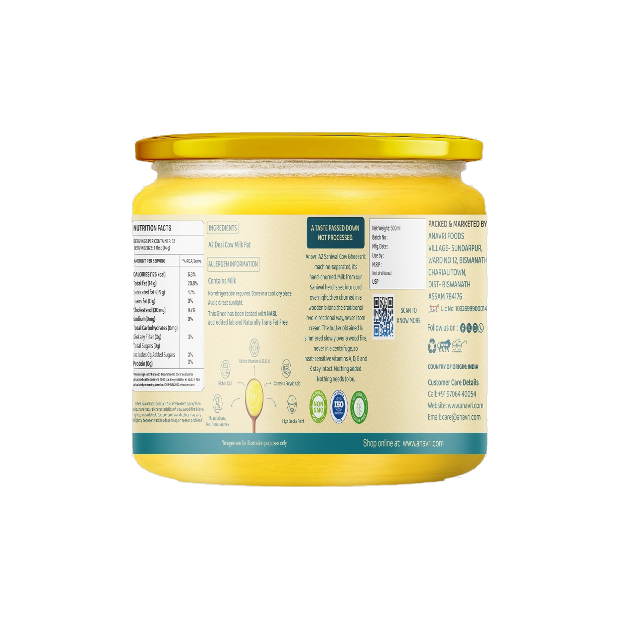 A2 Sahiwal Cow Ghee