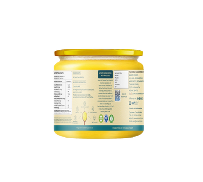 A2 Sahiwal Cow Ghee 500ml - Back