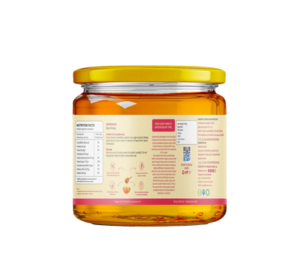 Wild Forest Honey 350g - Back