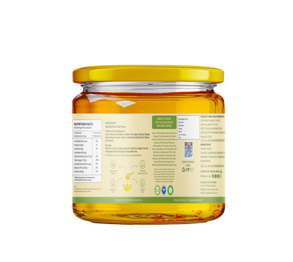 Monofloral Tulsi Honey 350g - Back