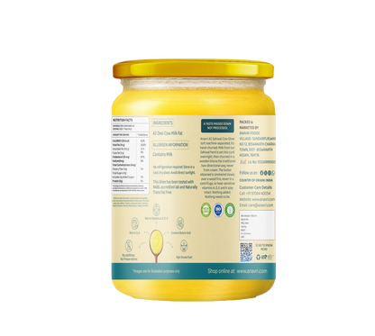 A2 Sahiwal Cow Ghee 1000ml - Back