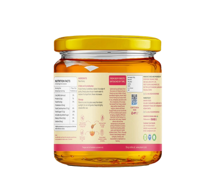 Wild Forest Honey 500g - Back